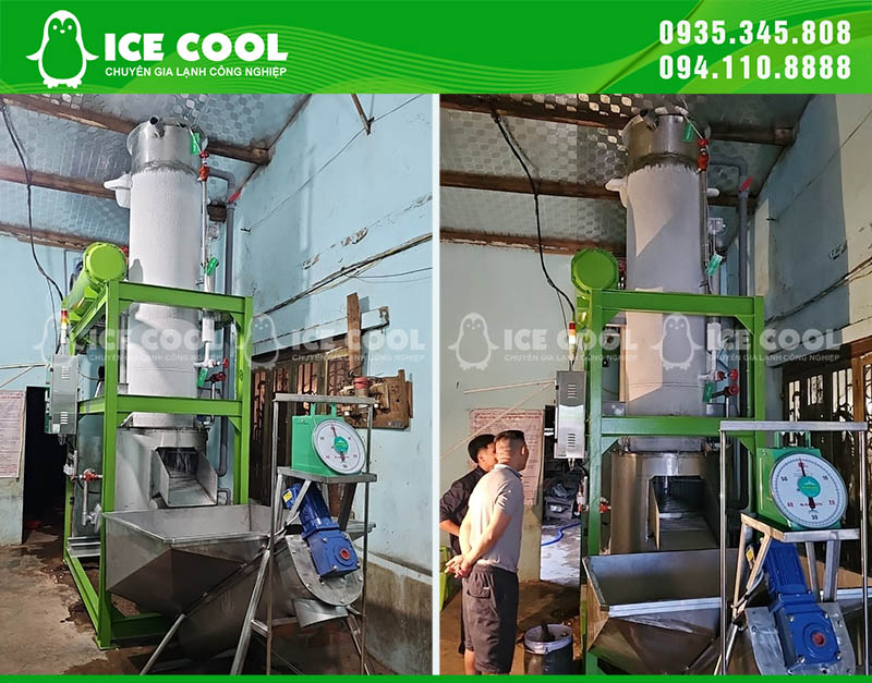 Vận chuyển máy đá viên 3 tấn đến Gia Lai