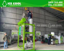 Máy đá viên 3 tấn có nhiều ưu điểm giúp tối ưu hóa quá trình sản xuất của doanh nghiệp