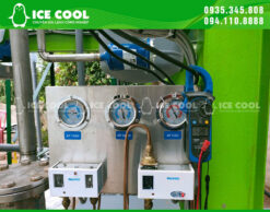 Đồng hồ đo áp của máy đá viên ICE COOL