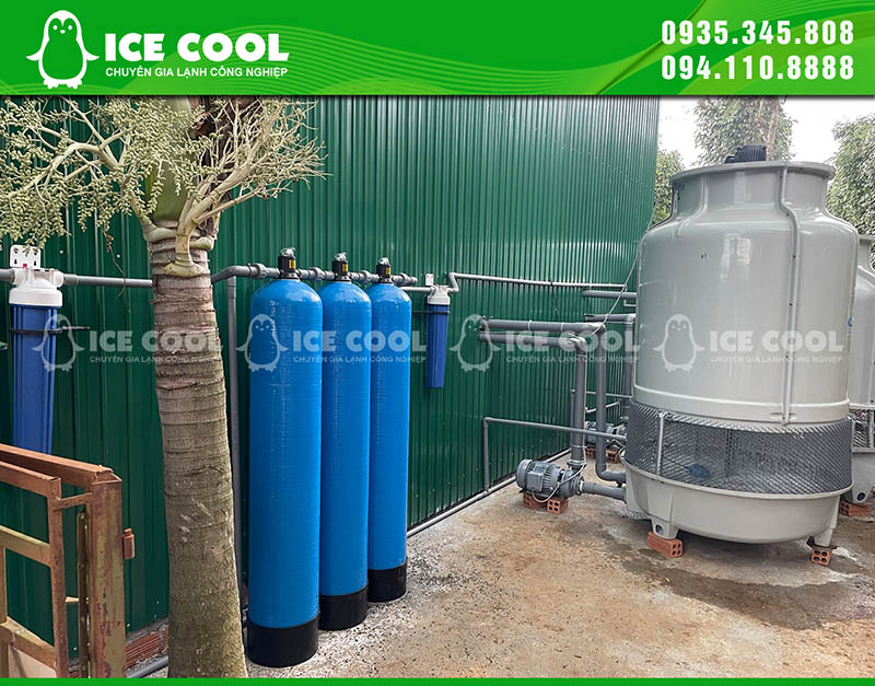 Cấu tạo của hệ thống lọc nước đá viên