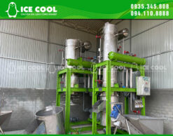 Máy đá cà phê 3 tấn được lắp đặt tại Đăk Nông