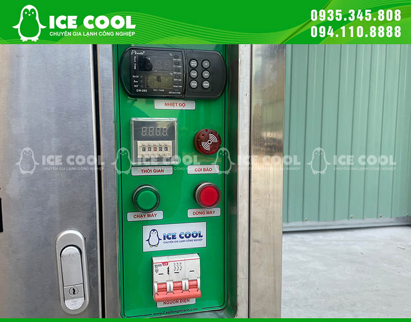 May cap dong nhanh chat luong cao ICE COOL 9 Bảng điều khiển dễ sử dụng