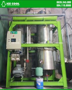 Máy đá viên tấn được lắp đặt ở Đà Nẵng