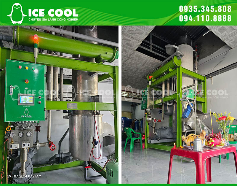 Máy đá viên 5 tấn được chất lượng cao, công nghệ hiện đại