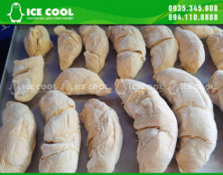 Sầu riêng cấp đông nhanh, giữ nguyên cấu trúc
