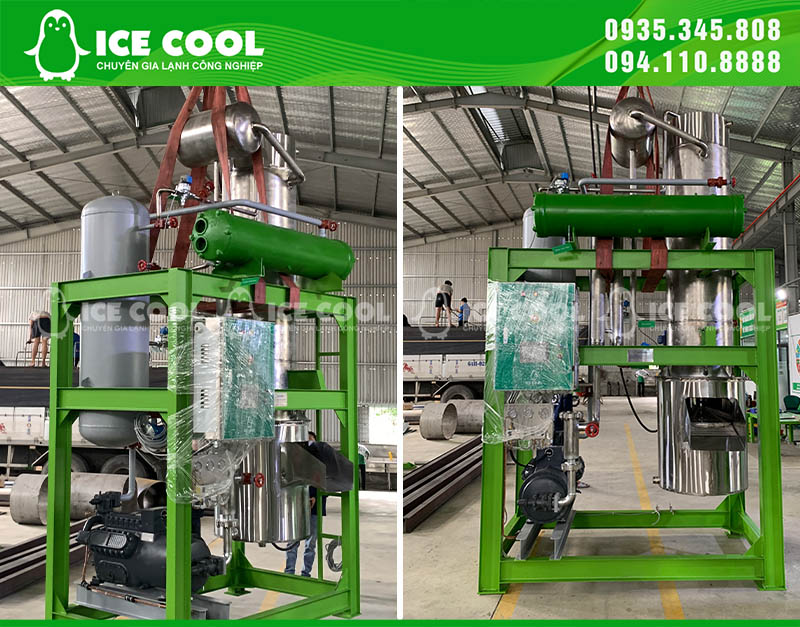 Máy đá viên 7 tấn ICE COOL được khách hàng tin tưởng lựa chọn