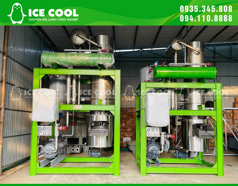 Máy đá viên ICE COOL chất lượng cao, được khách hàng tin tưởng lựa chọn