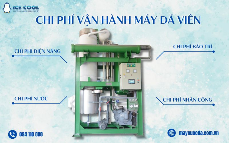 Chi phí vận hành máy đá viên