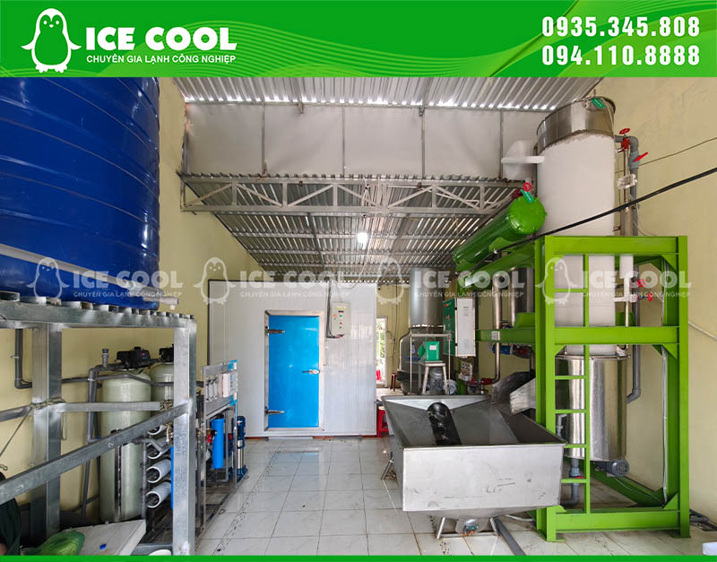 ICE COOL vừa hoàn tất việc cung cấp máy đá viên công suất 5 tấn đến Đồng Tháp, giúp địa phương chủ động nguồn đá tinh khiết